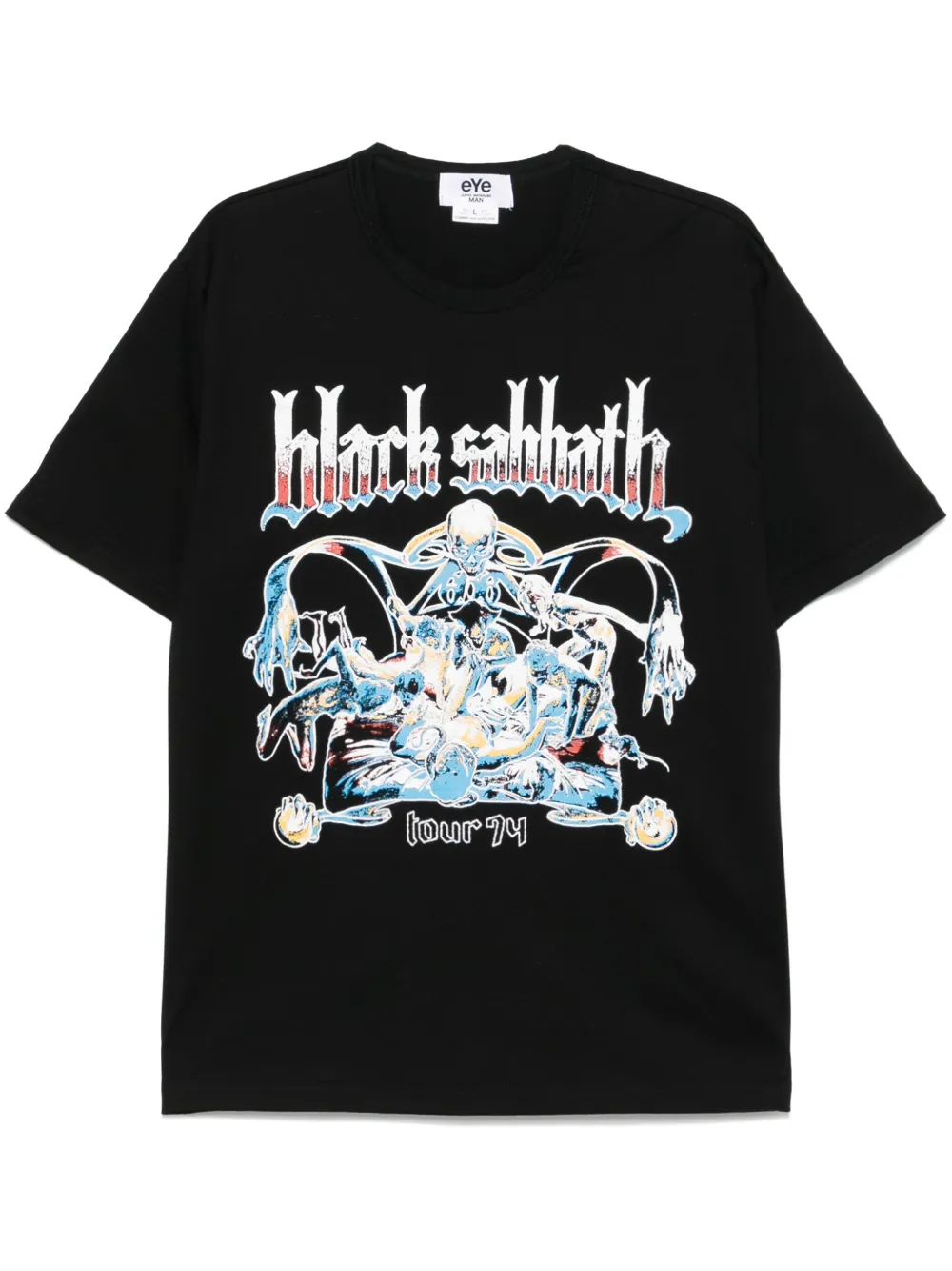 Junya Watanabe MAN T-shirt Black Sabbath Junya Watanabe x Comme des Garçons - Nero