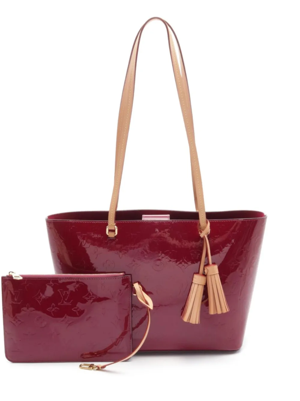 Louis Vuitton Pre-Owned 2017 Long Beach tote bag - Rosso