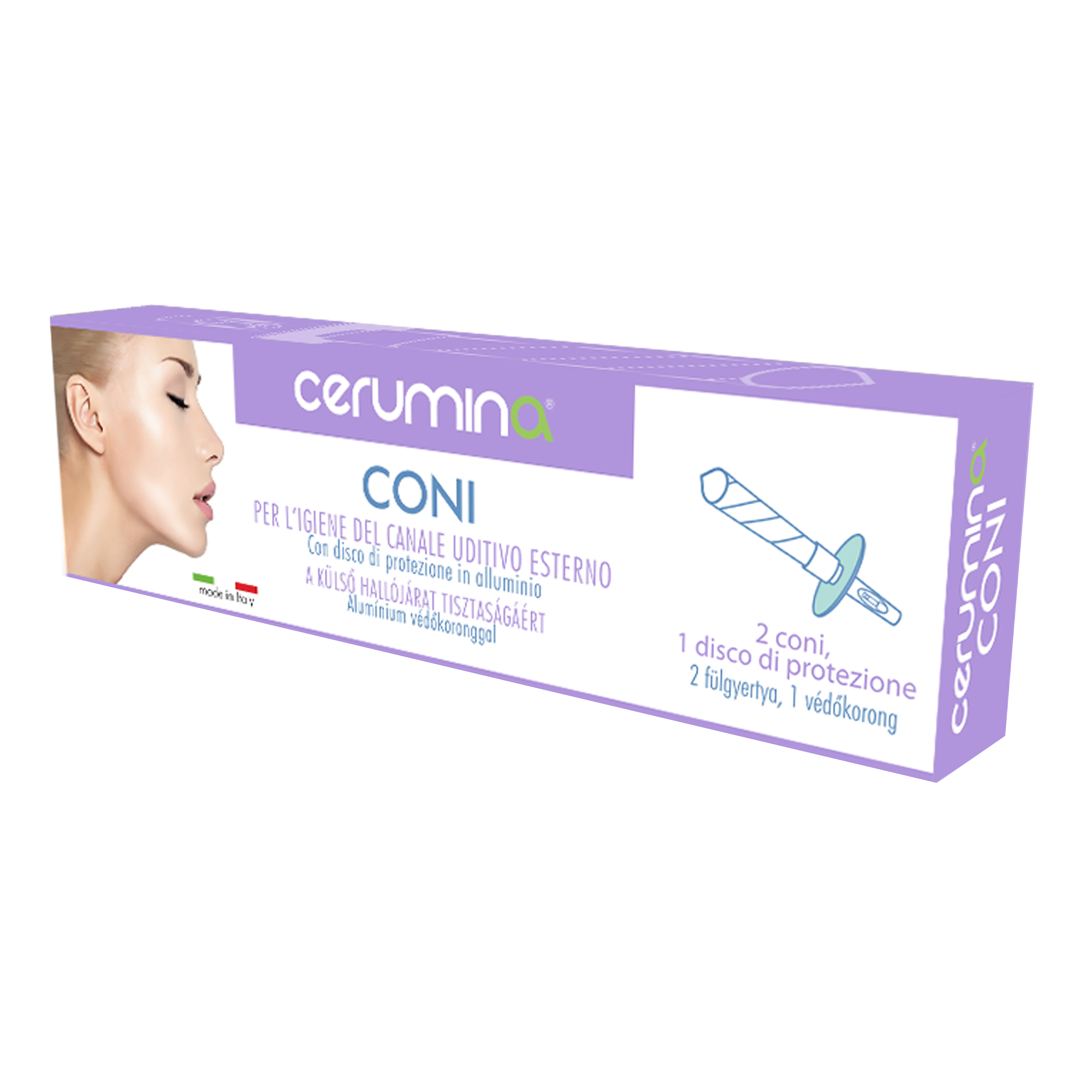 CERUMINA Coni Orecchie 2pz