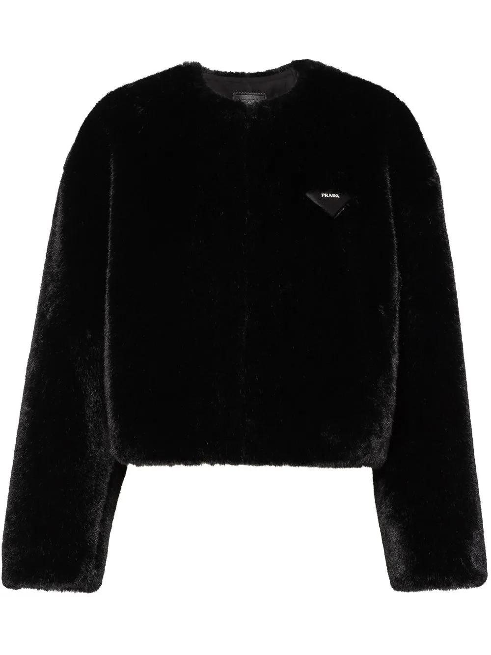 Prada Giacca Aspen con logo - Nero