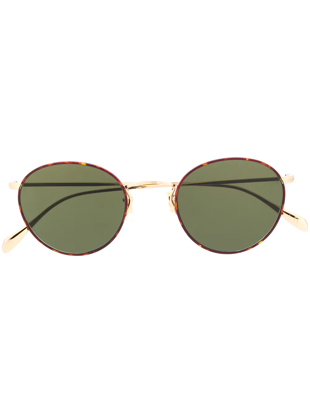 Oliver Peoples Occhiali da sole tondi Coleridge - Marrone