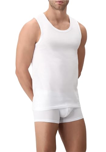 Cagi Intimo Uomo Vogatore Spalla Larga Jersey Pettinato - 1106 Colore Bianco Taglia 7