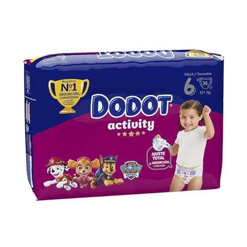 Dodot Activity Jumbo Pack Size 6-36 Units