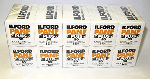 Ilford Pan F+ 35Mm Nero & Bianco 36Exp Confezione Da 10