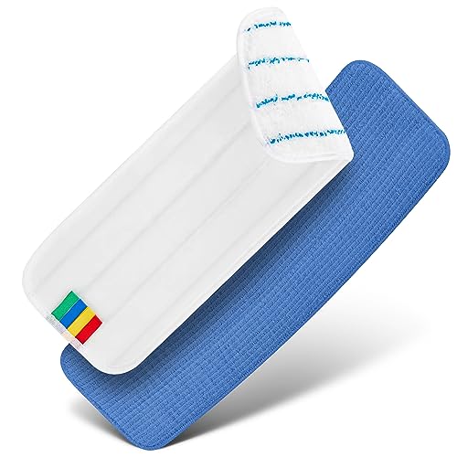 Tyroler Bright Tools 2 Panni Di Ricambio In Microfibra Per Mocio