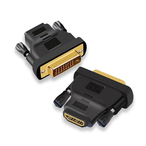 Mmobiel Adattatore Da Hdmi A Dvi - Bidirezionale - Da Maschio Dvi-D Dual Link A Femmina Hdmi - Convertitore Per Monitor, Pc, Tv, Gioco, Proiettore - 1