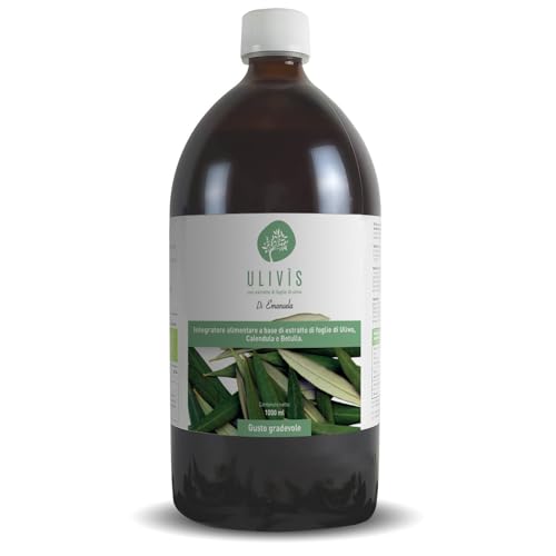 Ulivis - Estratto Foglie Di Olivo Liquido. Integratore Alimentare - 1 Flacone Da 1 L