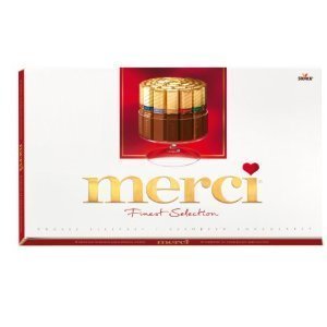 Merci Chocolate Bar Assortment 400G (3-Pack) By Merci
