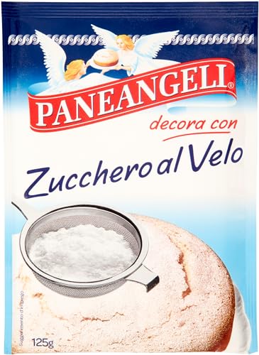 Paneangeli Zucchero Al Velo, Zucchero A Velo Per Decorare Le Superfici Di Dolci In Modo Semplice E Delicato E Per Preparare Glasse, Zucchero Impalpabi