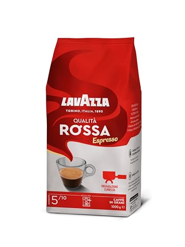 2X Lavazza Caffè In Grani Per Macchina Espresso Qualita Rossa 1000 G
