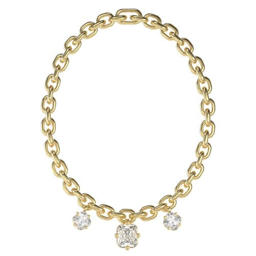 Guess Collier Pour Femme Avec Lumières Clignotantes Dorées Jubn04231Jwygt, Cristal