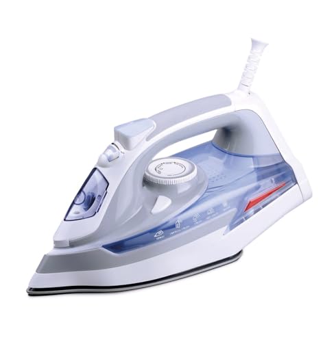 Ferro Da Stiro A Vapore Empotec Multifunzione 2600W Serbatoio 300Ml Piastra In Ceramica Regolazione Temperatura A Secco Autopulente Colpo Di Vapore Ve