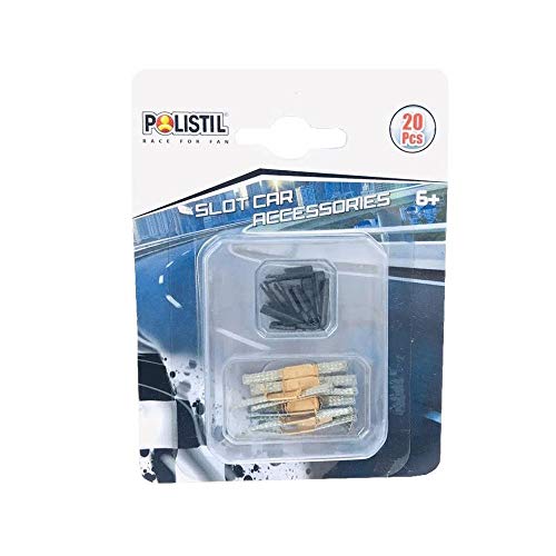 Polistil- Kit Spazzole Con Pick Up, 960604