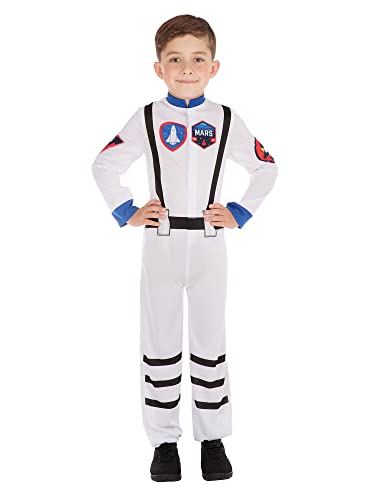 Bristol Novelty Costume Da Astronauta Per Bambini, Età 8-10 Anni Halloween