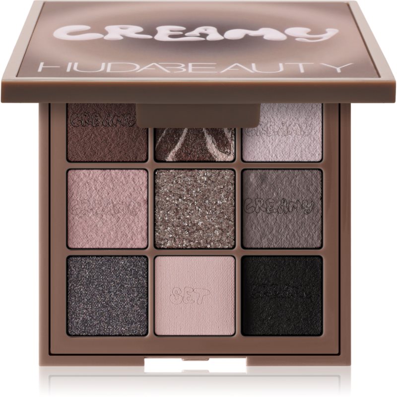 Huda Beauty Creamy Obsessions Eyeshadow Palette Palette Di Ombretti Colore Greige 8.22 G