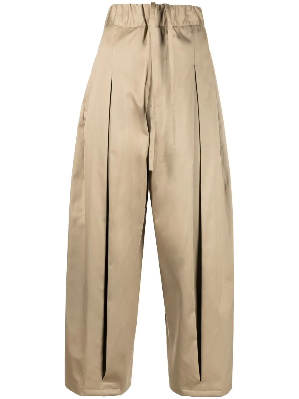 SAGE NATION Pantaloni a gamba ampia - Toni neutri