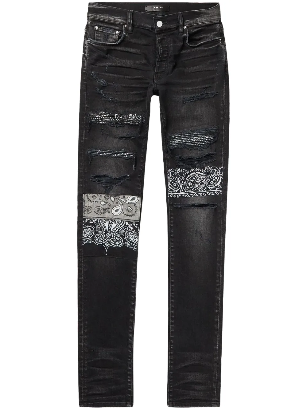 AMIRI Bandana Art "Black" jeans - Nero