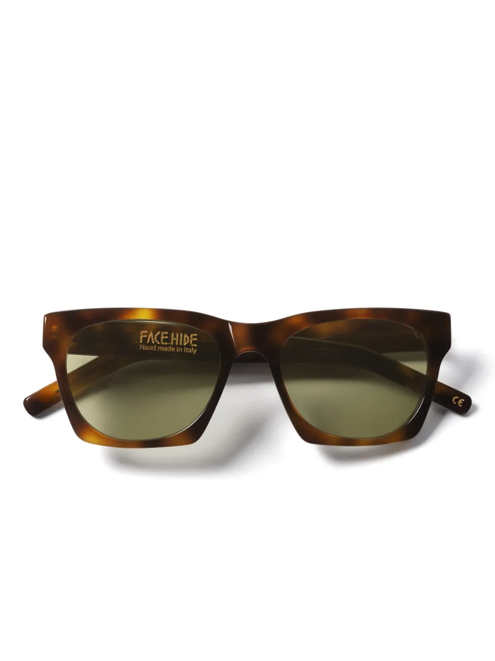 FACE HIDE square-frame sunglasses - Marrone