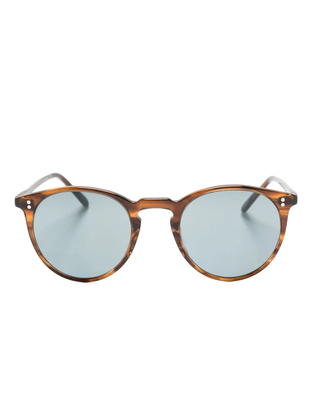 Oliver Peoples Occhiali da sole O'Malley effetto sfumato - Marrone