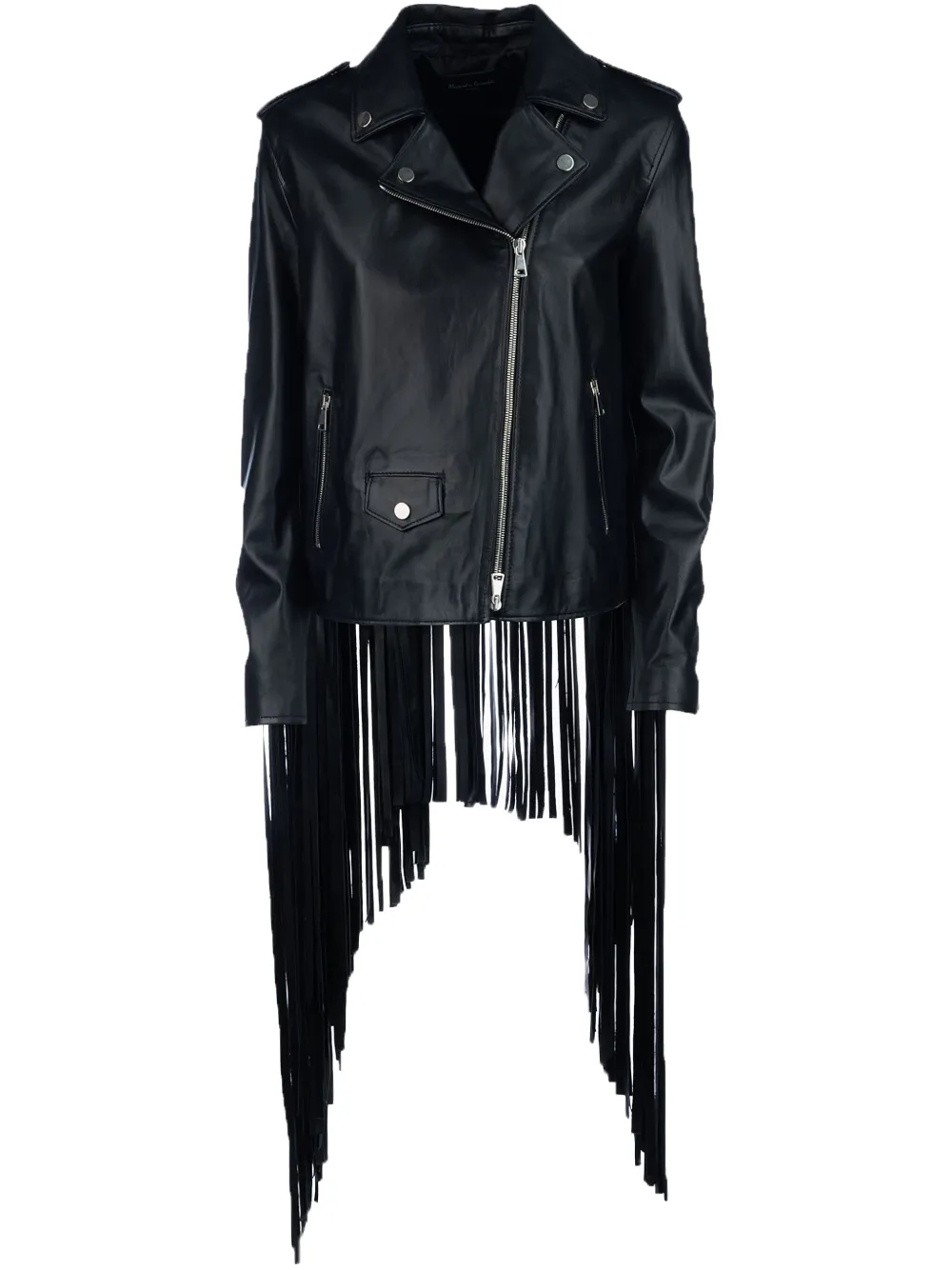 CARLOTTA 2001 leather jacket - Nero