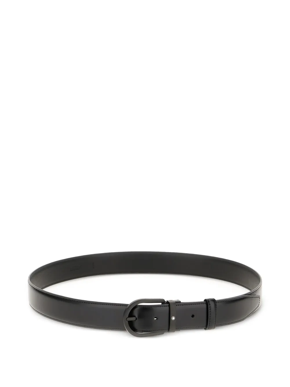 Montblanc leather belt - Nero