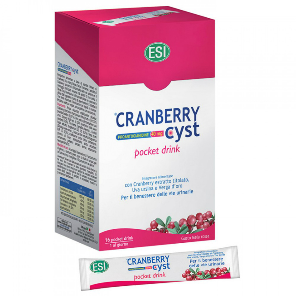 CRANBERRY CYST POCK16 BSTESI
