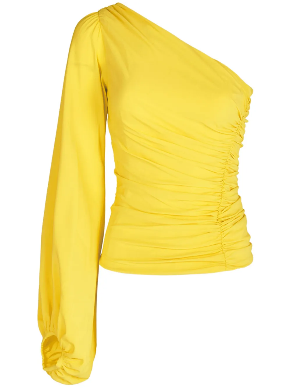 Silvia Tcherassi Blusa Oriana con ruches - Giallo