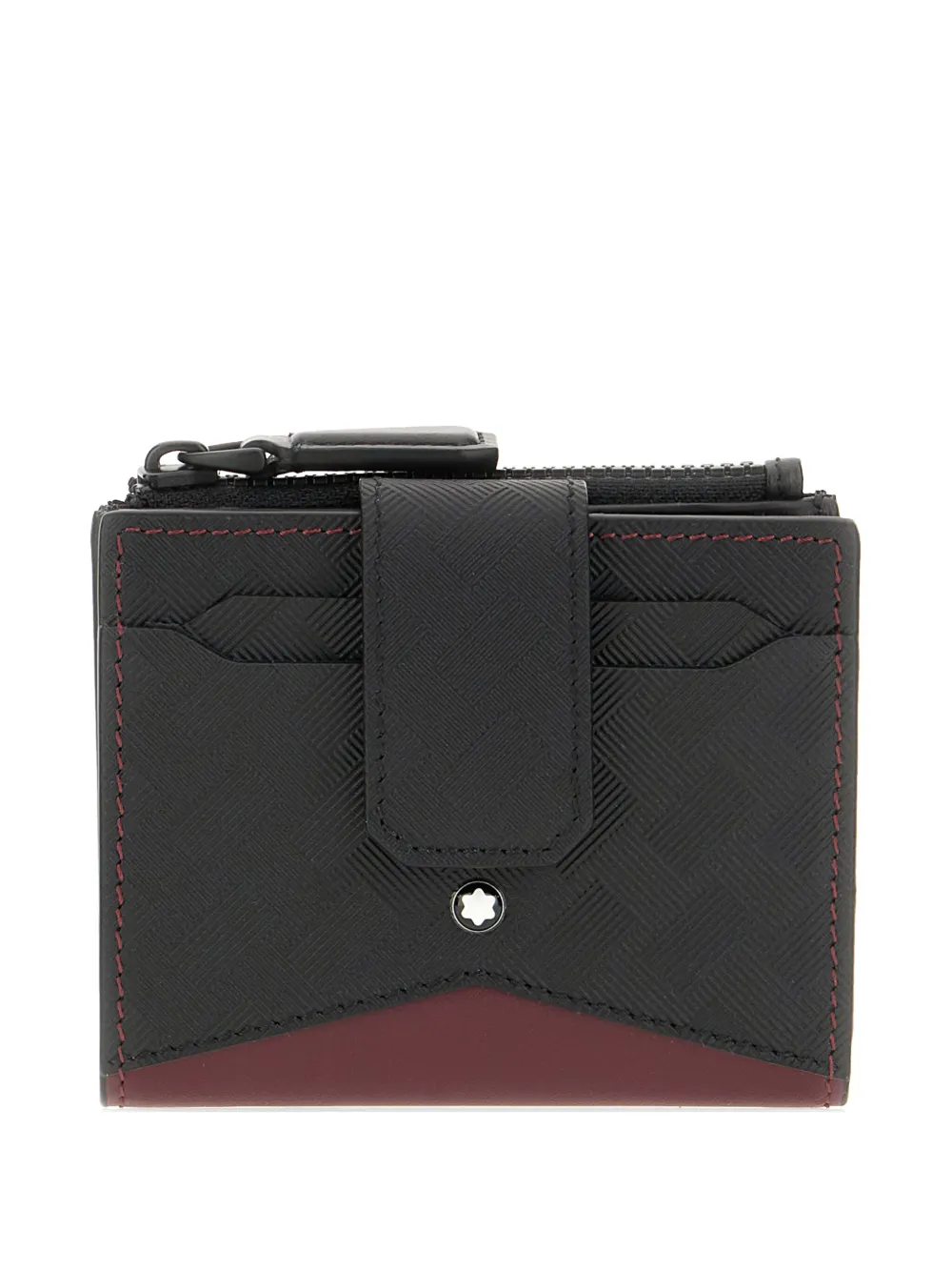 Montblanc two-tone leather wallet - Nero