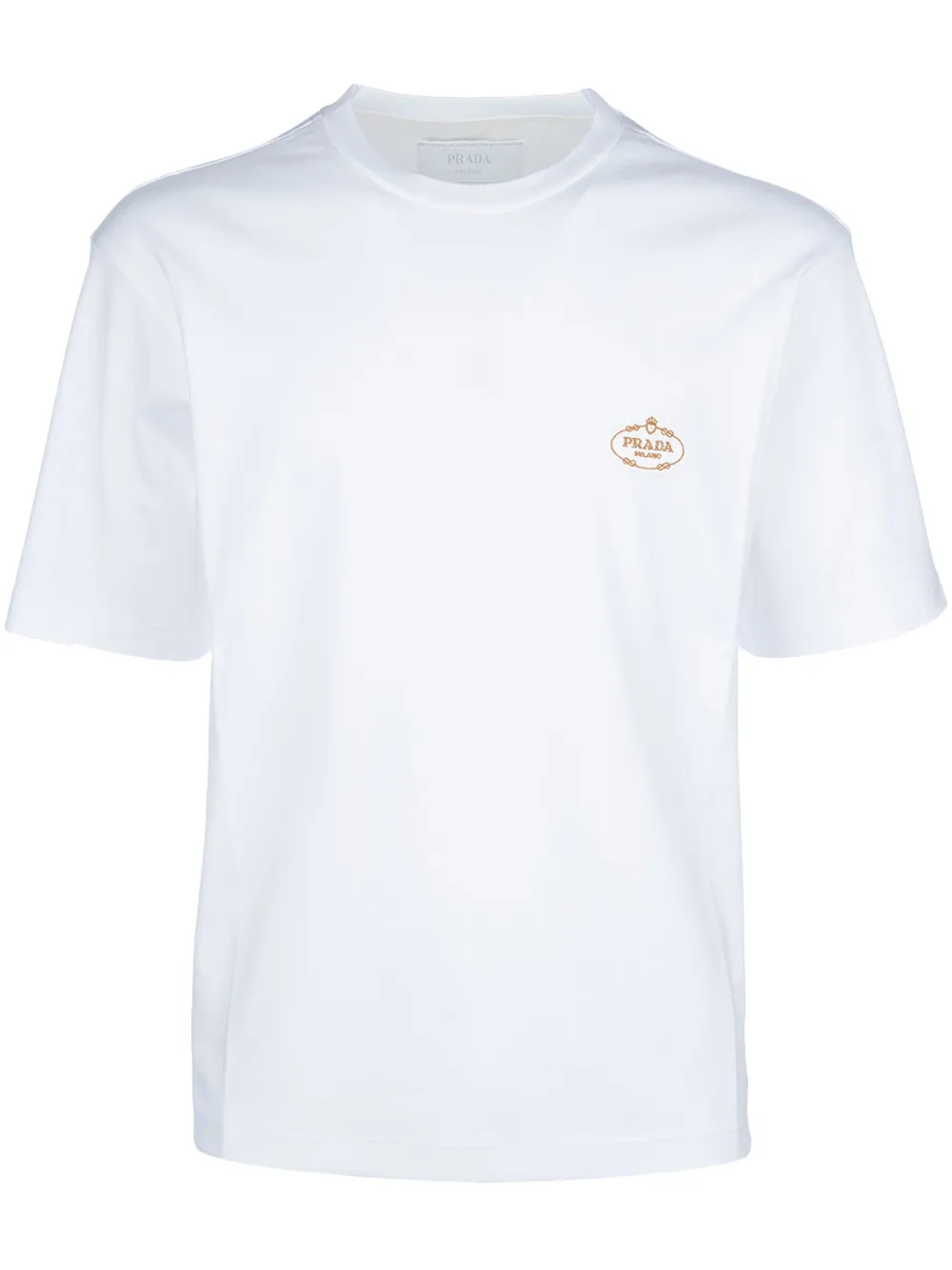 Prada T-shirt con logo - Bianco