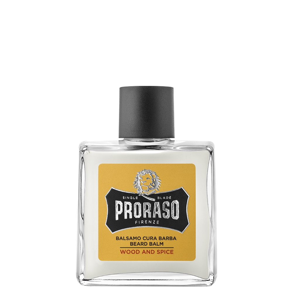 Balsamo Cura Barba Wood And Spice Flacone 100 ml Proraso Uomo