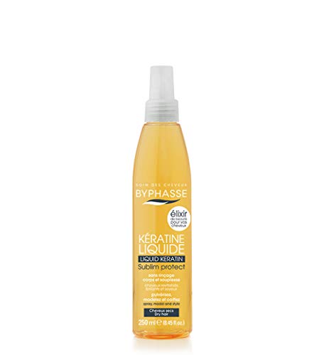 Byphasse Sublim Protect Queratina Líquida Per I Capelli Secchi, 250 Ml