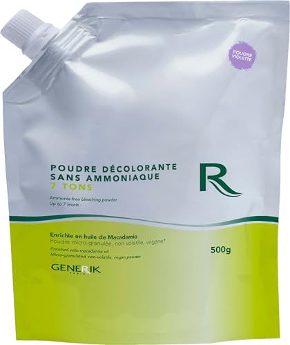 Poudre Décolorante Violette Sans Ammoniaque 7 Tons Generik 500G