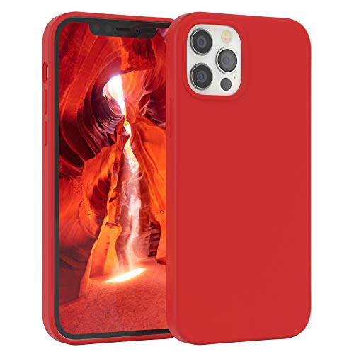 Eazy Case Custodia Per Cellulare In Silicone Premium Compatibile Con Iphone 12 Con Protezione Della Fotocamera E Rivestimento Interno Custodia Protett
