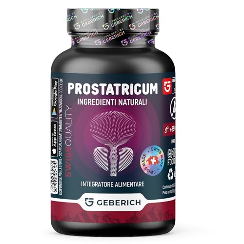 Prostatricum – Salute Della Prostata – 30 Capsule – Con Serenoa Repens, Echinacea, Ginkgo Biloba