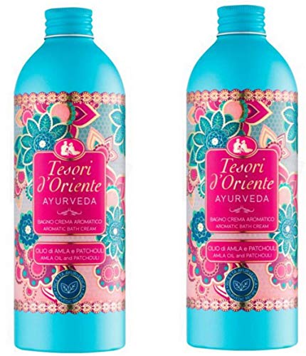 Tesori D'Oriente: Ammorbidente "Ayurveda" Amla E Patchouli 25.36 Fluid Ounces (750Ml) Flacone, Confezione Da 2