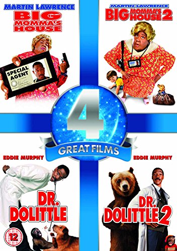 Big Momma'S House / Big Momma'S House 2 / Dr Dolittle / Dr. Dolittle 2 (4 Dvd) [Edizione: Regno Unito] [Edizione: Regno Unito]