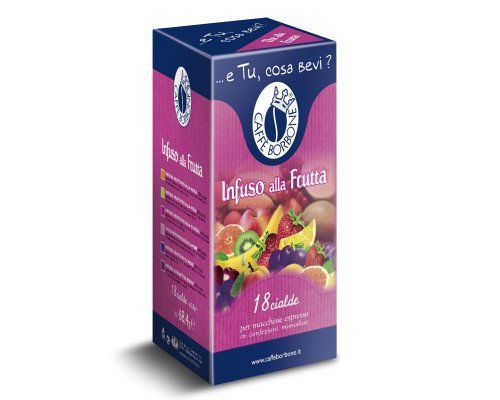 54 Cialde Carta 44Mm Infuso Alla Frutta Borbone