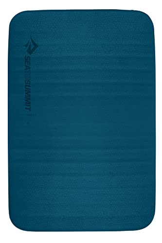 Colchoneta Autohinchable Comfort Deluxe Doble Azul