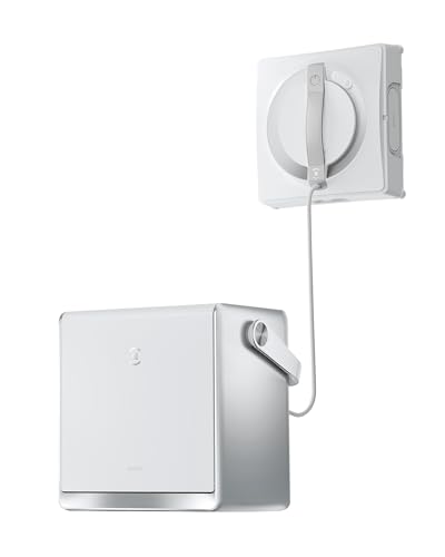 Ecovacs W2 Omni Robot Lavavetri Con Stazione Multifunzione, Robot Vetri Con Rilevamento Intelligente Dei Bordi, 12 Livelli Di Sicurezza, Tecnologia Di