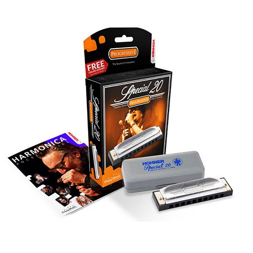 Armonica Blues - Hohner (560/20C) Special 20 (Nota Do) (20 Voces) Progressive Series Nota Do