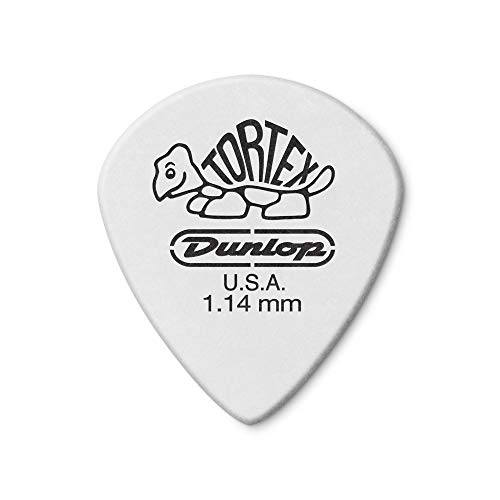 Dunlop - 478P1.14 Tortex White Jazz Iii, 1.14Mm