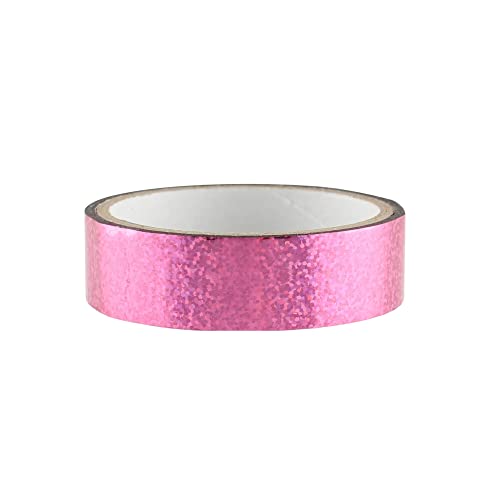 Nastro Adesivo Decorativo A Forma Di Glitter Per Hula Hoop, 25 Mm X 30 M, Rosa