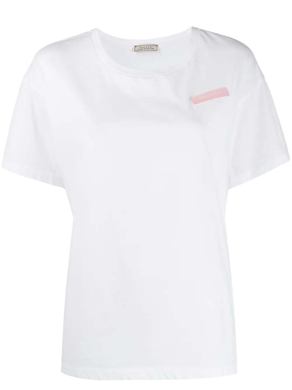 Nina Ricci T-shirt con applicazione - Bianco