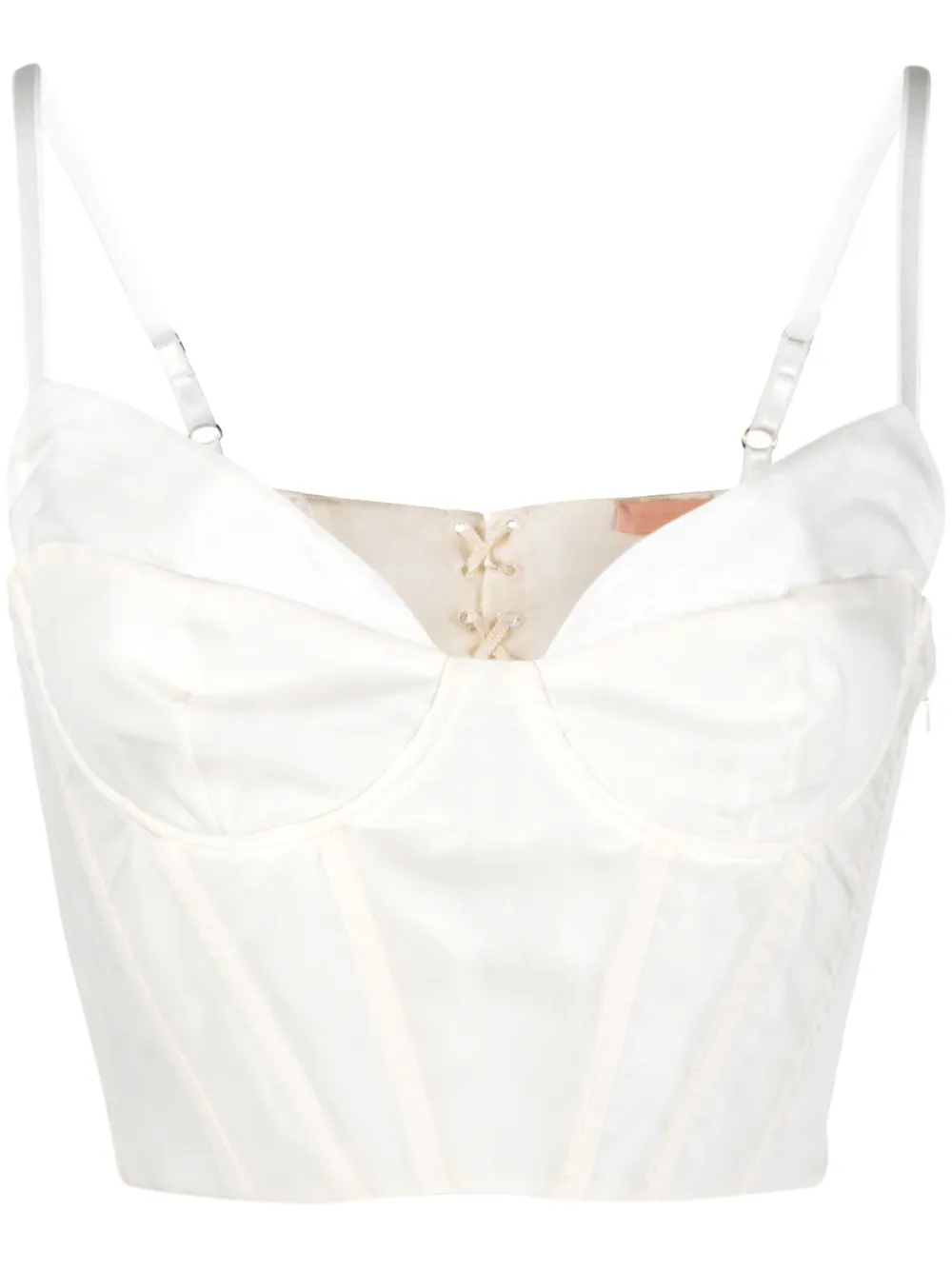 Brock Collection Corsetto aderente - Bianco
