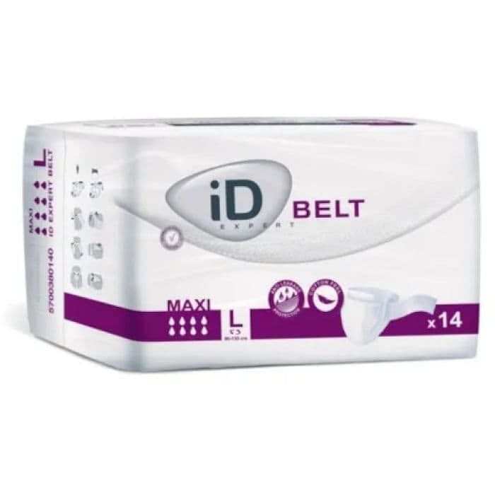 Pannolone Per Incontinenza Id Belt Maxi Taglia Large N3 14 Pezzi