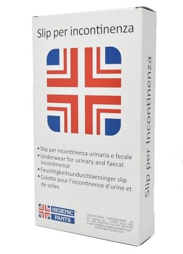 Mutandina Per Incontinenza Con Bottoni Standard  Colore Bianco  Misura 8