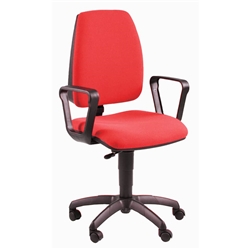 Sedia operativa Jupiter Unisit - rosso - C440BR/C2 / JUBR/ER