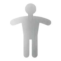 Pittogramma Picto Durable - wc uomini - 120x90 mm