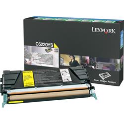 Lexmark 00C5220YS Originale - Toner standard - giallo