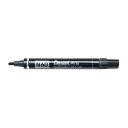 Marcatore N60 permanente Pentel nero a scalpello 3 95 5 mm